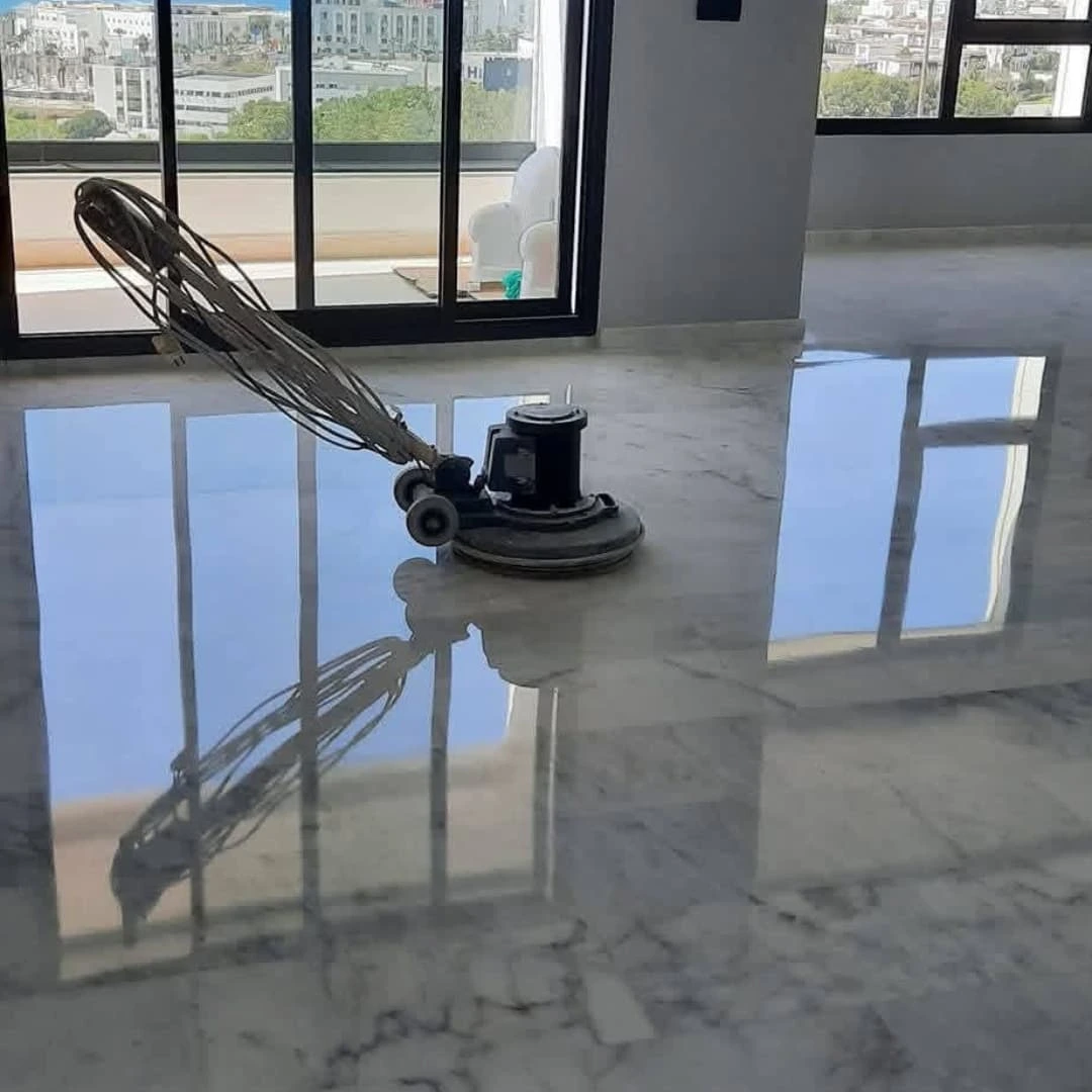 Cristallisation de Marbre à Casablanca Éliminez les Taches et Retrouvez un Éclat Miroir